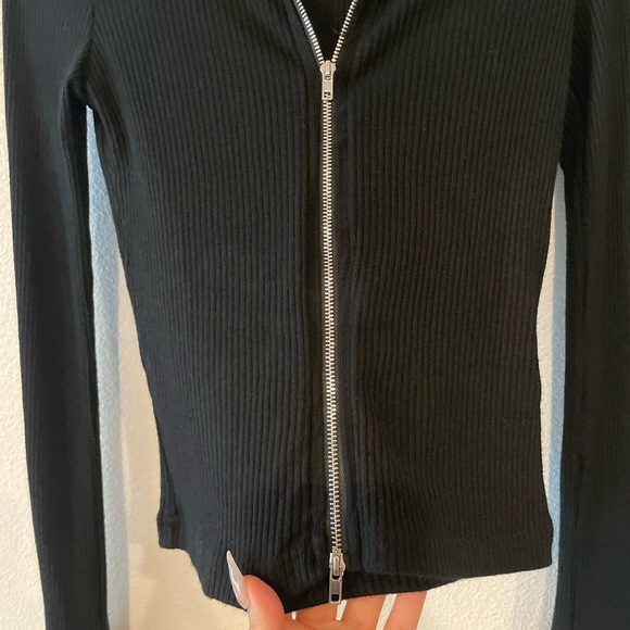 NWOT Adika Dasio Furry Detail Cardigain - Picture 8 of 11